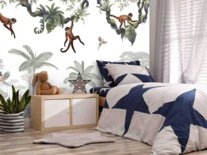 Hot Cheeky Monkeys Kinderkamer | Dieren