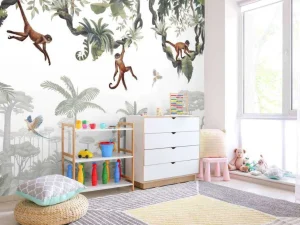 Hot Cheeky Monkeys Kinderkamer | Dieren