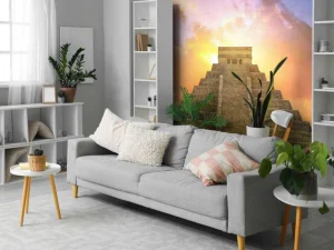 Discount Chichén Itzá piramide fotobehang Kunst & Design | Architectuur