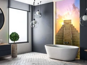Discount Chichén Itzá piramide fotobehang Kunst & Design | Architectuur