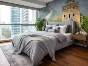 Fashion Chinese Muur landschap fotobehang Architectuur