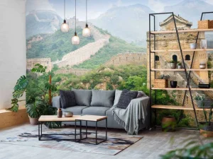 Fashion Chinese Muur landschap fotobehang Architectuur
