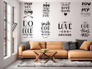 Best Christelijke Quotes fotobehang Keuken | Gang