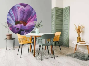 Fashion Chrysant bloem met dynamische kleuren fotobehang Tienerkamer | Hobbykamer