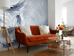 Discount Chrysanthemum bloemen design fotobehang Hobbykamer
