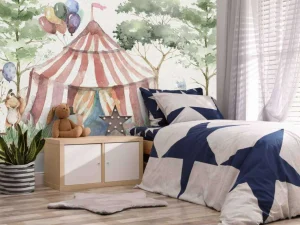 Best Circus in het bos Kinderkamer | Dieren