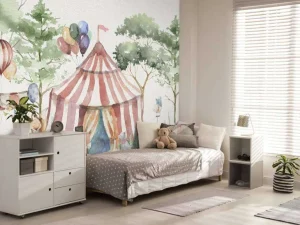 Best Circus in het bos Kinderkamer | Dieren