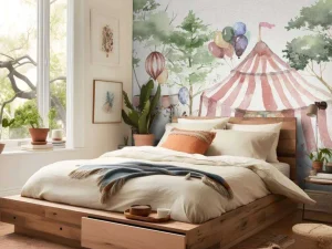 Best Circus in het bos Kinderkamer | Dieren