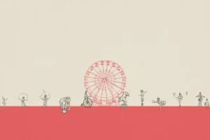 Discount Circus mensen en dieren Kinderkamer