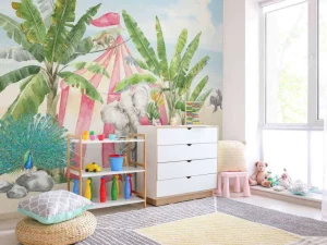 New Circus op het strand Kinderkamer