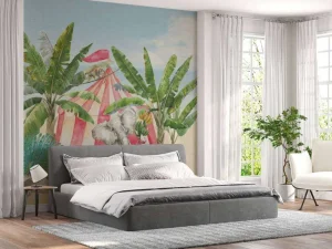 New Circus op het strand Kinderkamer