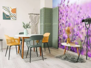 New Close-Up van Lavendel fotobehang Bloemen