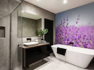 New Close-Up van Lavendel fotobehang Bloemen