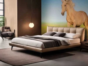 Discount Cremello Paard in weide fotobehang Tienerkamer | Kinderkamer