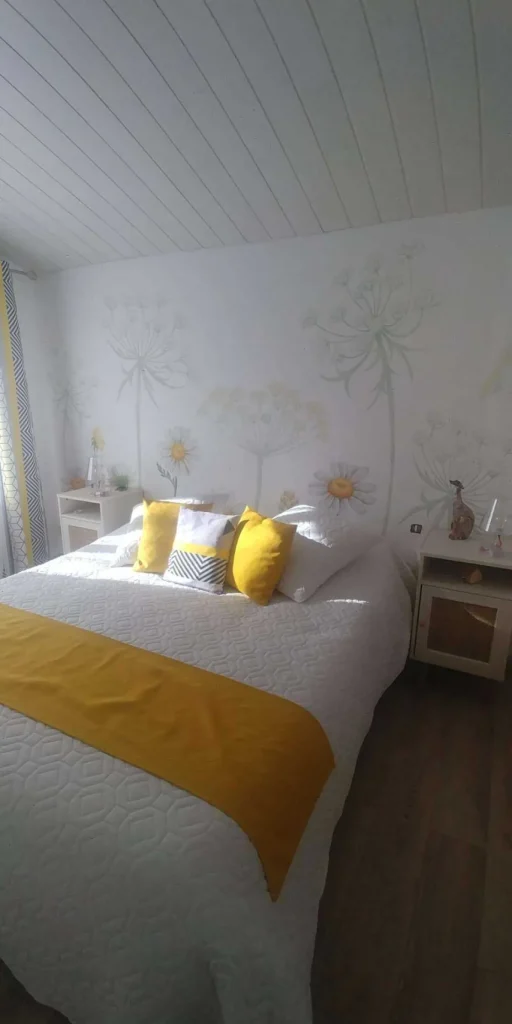 New Dazzling Daisies - White Kinderkamer | Bloemen