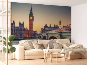 Best De Big Ben en de Houses of Parliament in Londen fotobehang Architectuur