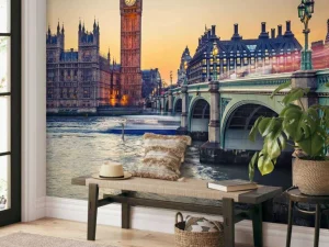 Best De Big Ben en de Houses of Parliament in Londen fotobehang Architectuur