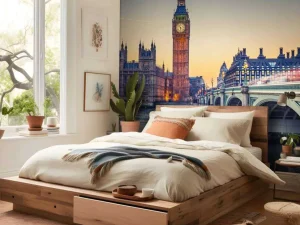 Best De Big Ben en de Houses of Parliament in Londen fotobehang Architectuur