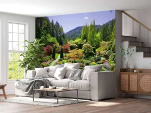 Discount De Butchart tuinen in Canada fotobehang Bloemen
