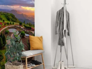 Sale De Doi Inthanon berg bij zonsondergang fotobehang Architectuur