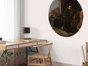 Clearance De dorstigen laven fotobehang Kunst & Design