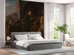Clearance De dorstigen laven fotobehang Kunst & Design