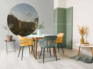Best De Gouden Bocht in de Herengracht vanuit het oosten fotobehang Steden | Architectuur