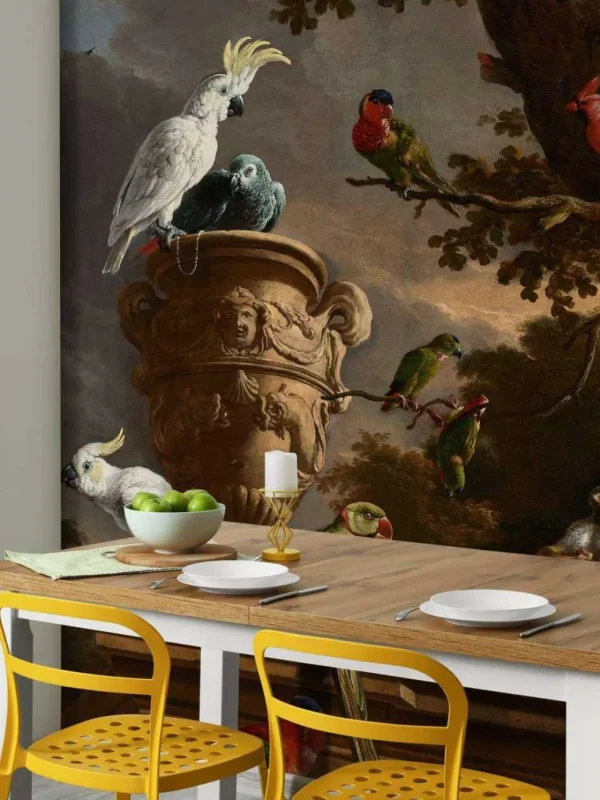 New De menagerie fotobehang Kunst & Design
