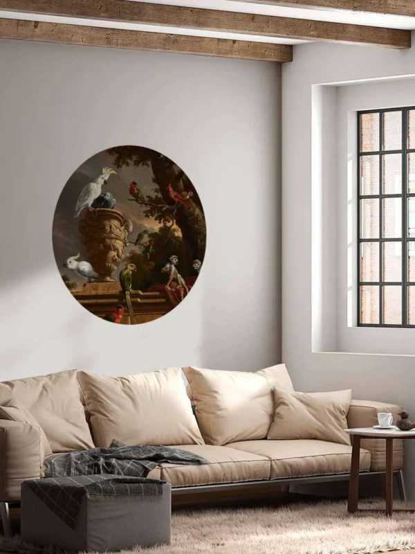 New De menagerie fotobehang Kunst & Design