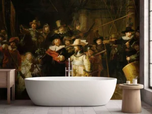 Outlet De Nachtwacht fotobehang Hobbykamer