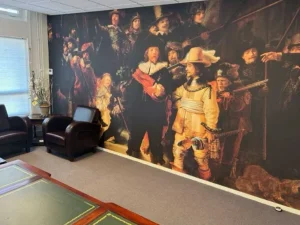 Outlet De Nachtwacht fotobehang Hobbykamer