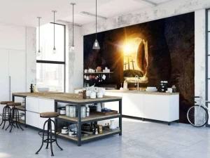 Outlet De opstanding van Jezus Christus fotobehang Architectuur