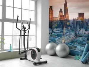 Online De skyline van Londen fotobehang Architectuur