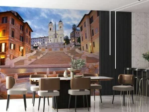 Best De Spaanse trappen in Rome fotobehang Steden | Architectuur