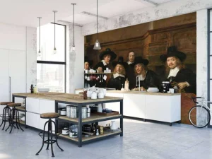 Best De Staalmeesters fotobehang Kunst & Design