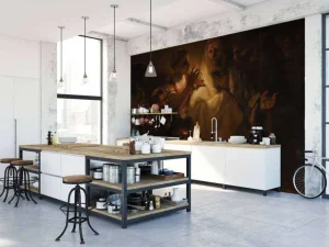 Hot De Verloochening van Petrus fotobehang Kunst & Design