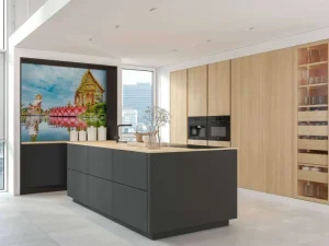 Discount De Wat Plai Laem Boeddhistische tempel met standbeelden fotobehang Architectuur