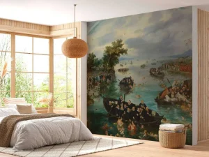 Sale De zielenvisserij fotobehang Kunst & Design