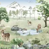Online Deer Forest - Summer Kinderkamer | Dieren