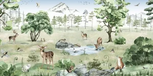 Online Deer Forest - Summer Kinderkamer | Dieren