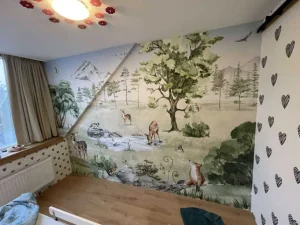 Online Deer Forest - Summer Kinderkamer | Dieren