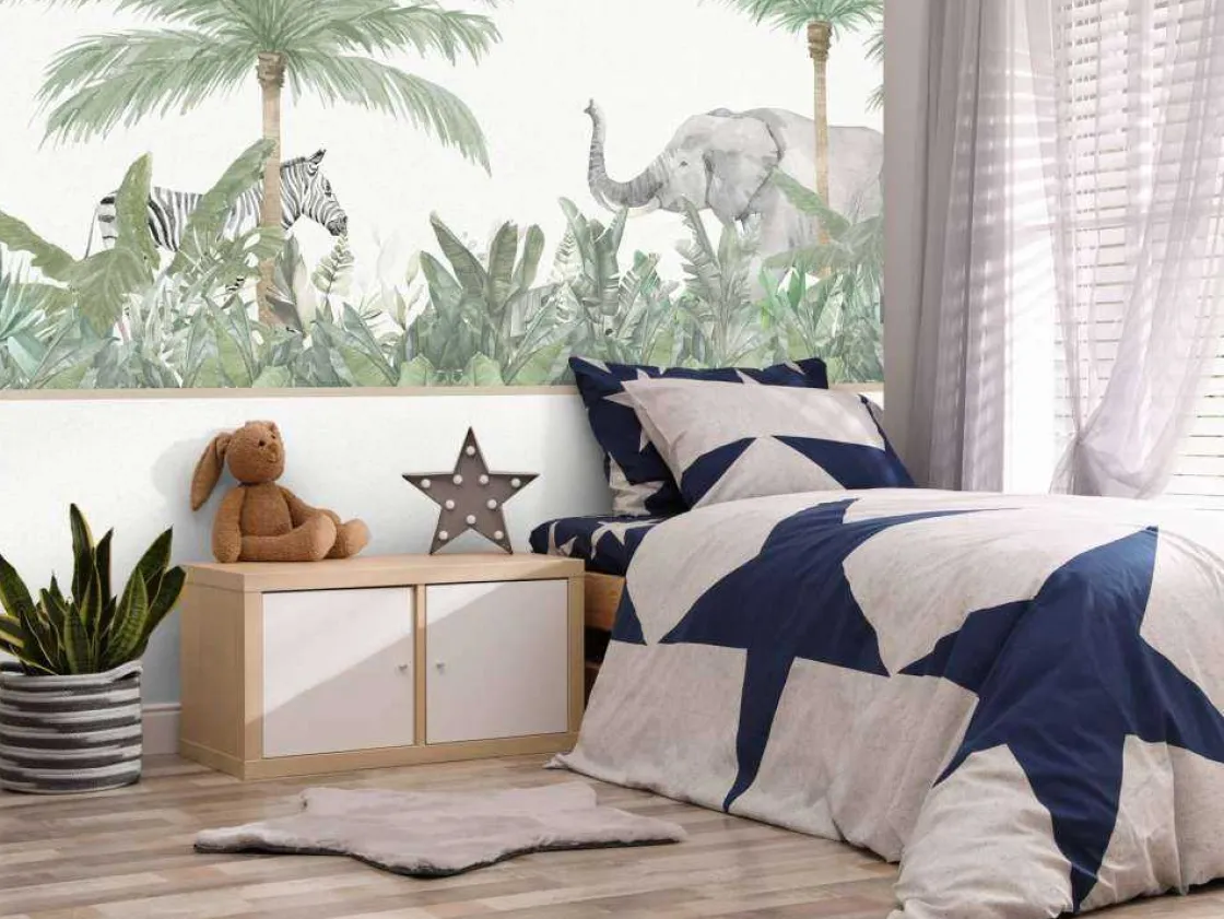 dieren_en_palmbomen_11.webp Sale Dieren en palmbomen Kinderkamer | Dieren
