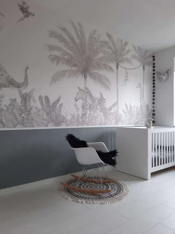 Sale Dieren en palmbomen Kinderkamer | Dieren