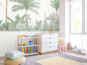 Sale Dieren en palmbomen Kinderkamer | Dieren