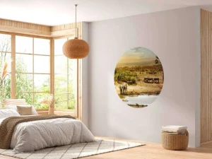 Best Dieren in de Afrikaanse savanne fotobehang Dieren