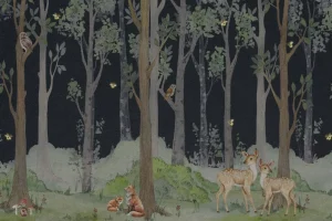 Fashion Dieren in de nacht Kinderkamer | Dieren