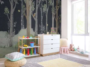 Fashion Dieren in de nacht Kinderkamer | Dieren