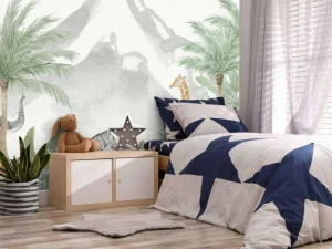 Clearance Dieren in een jungle Kinderkamer