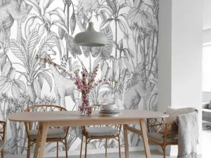 Clearance Dieren tussen de palmbomen Kinderkamer