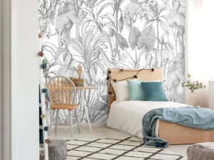 Clearance Dieren tussen de palmbomen Kinderkamer